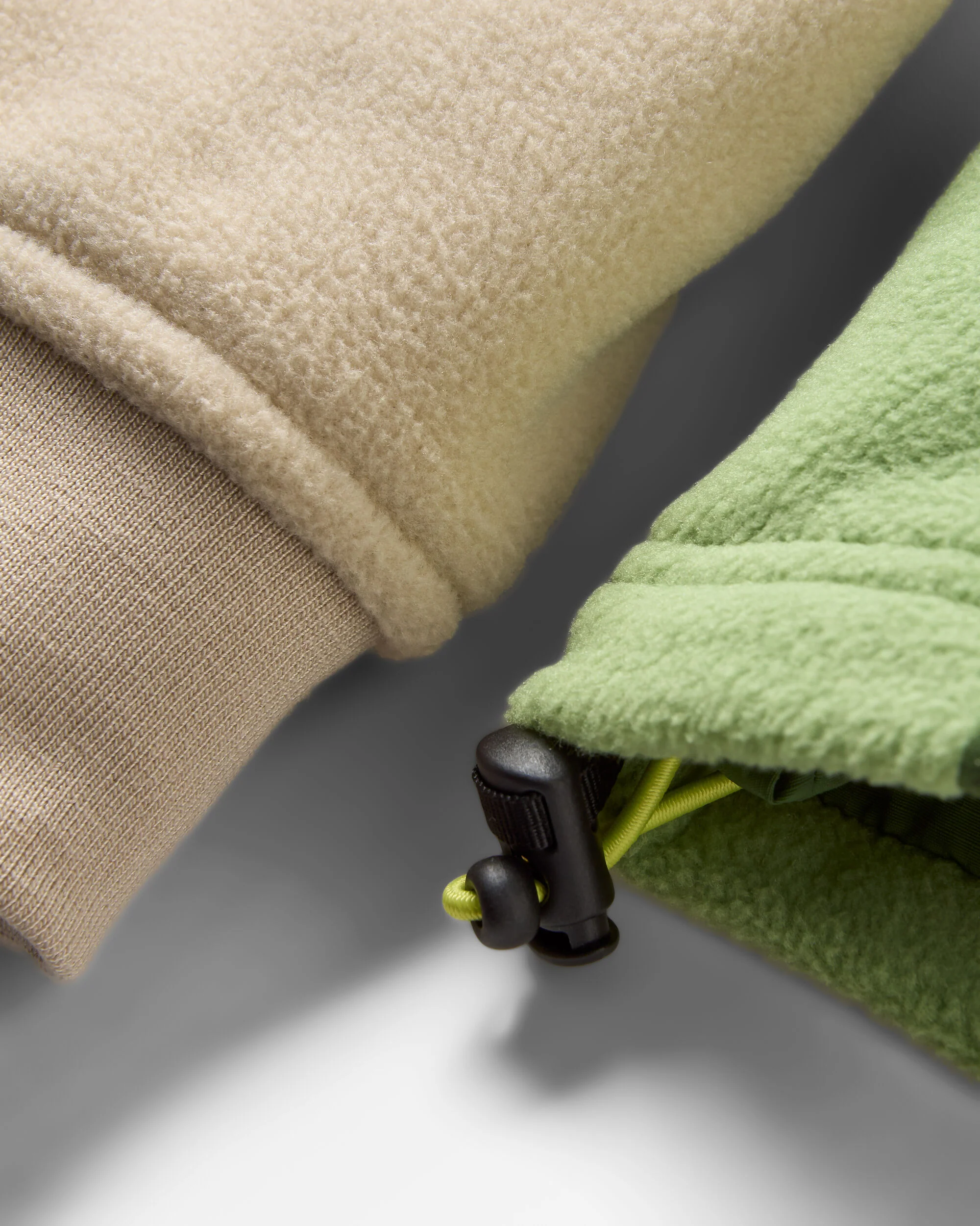 Alexander Recycled Hooded Polartec® Fleece - Feather/Wild Green - Image 8