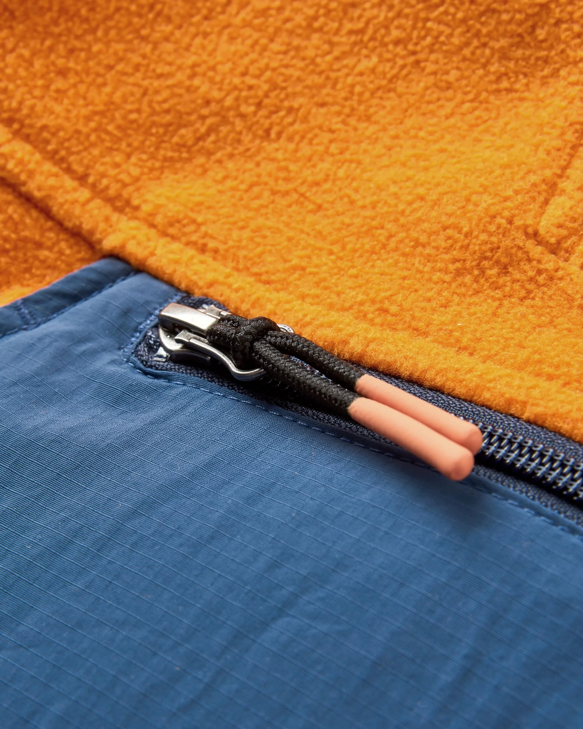 Alexander Recycled Hooded Polartec® Fleece - Sunrise Orange - Image 5