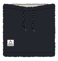 Ash Recycled Sherpa Fleece Snood - Black - Image 10