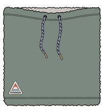 Ash Recycled Sherpa Fleece Snood - Pistachio - Image 10