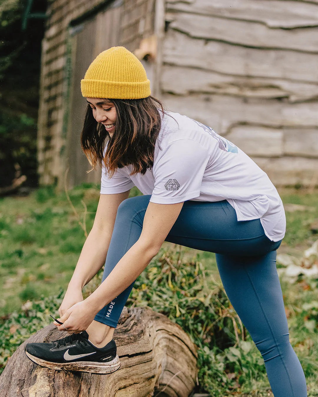 Aurora Recycled Active T-Shirt - White - Image 3
