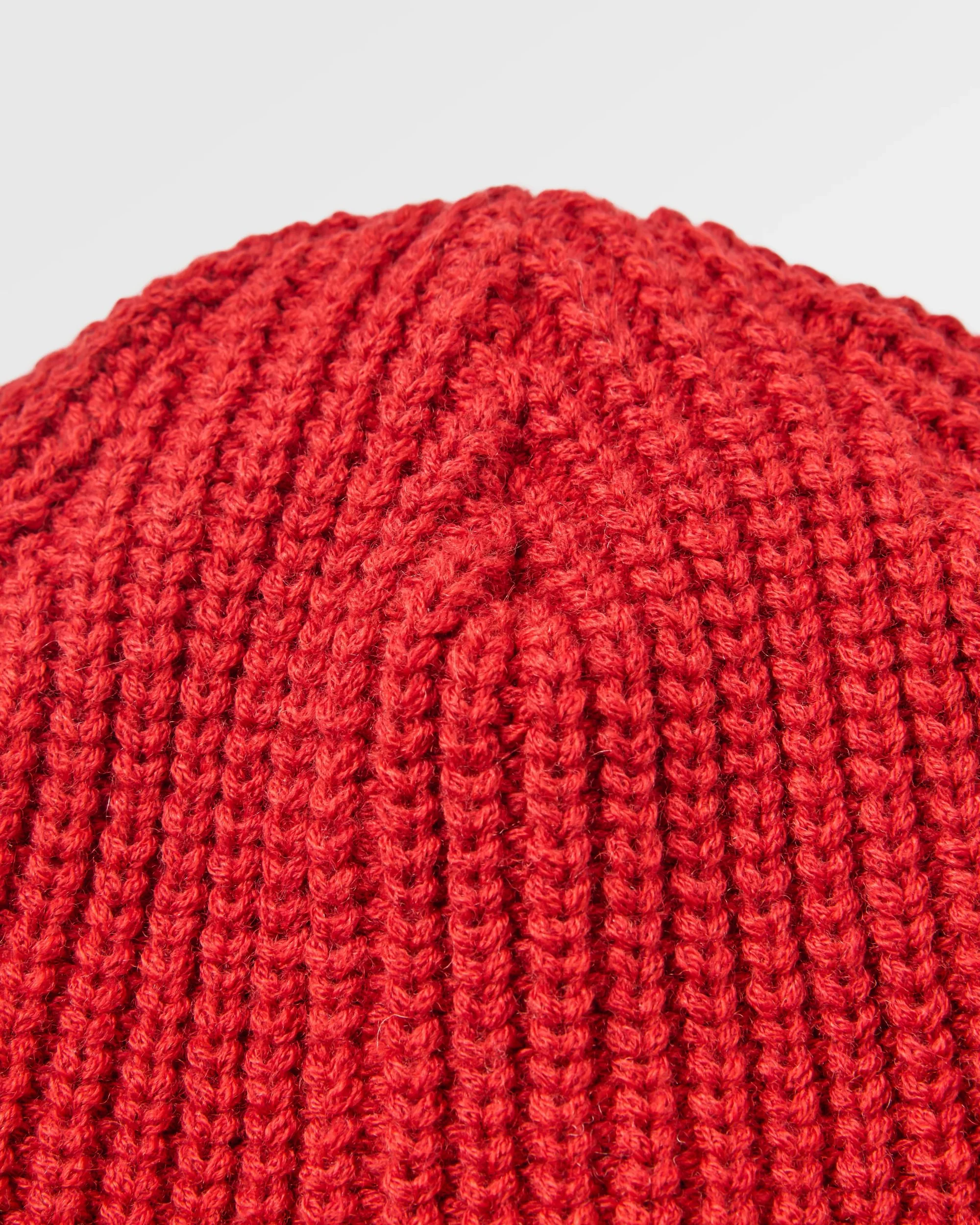 Beechwood Fleece Lined Recycled Beanie - Chilli - Image 4