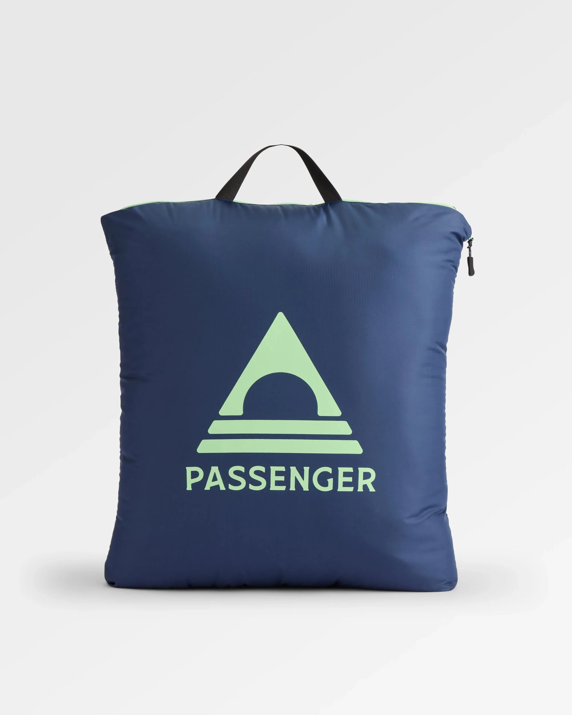 Cabin Recycled Sherpa Blanket - Frost Rich Navy - Image 6