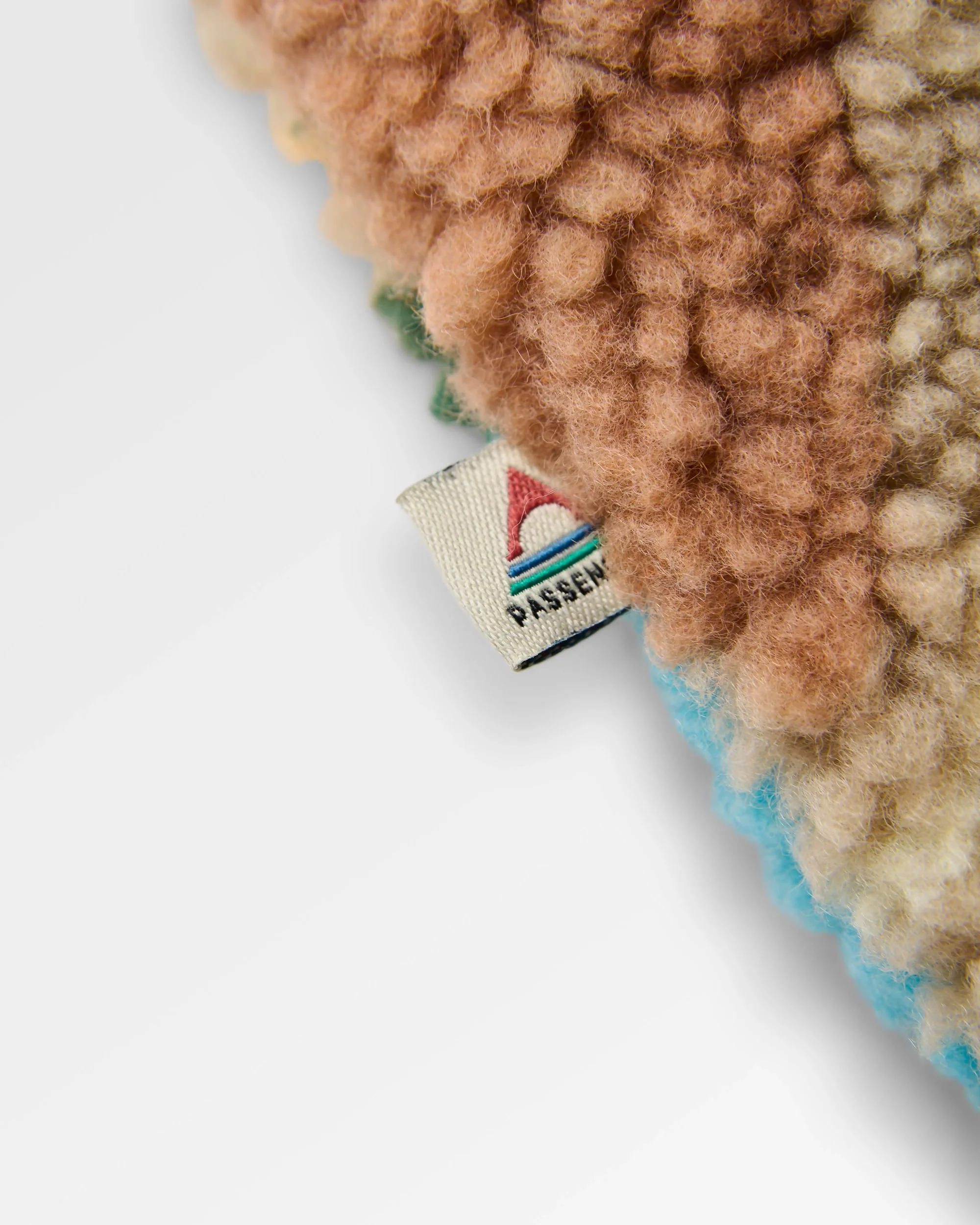 Clover Recycled Sherpa Fleece - Sun Patch Simply Taupe - Image 8