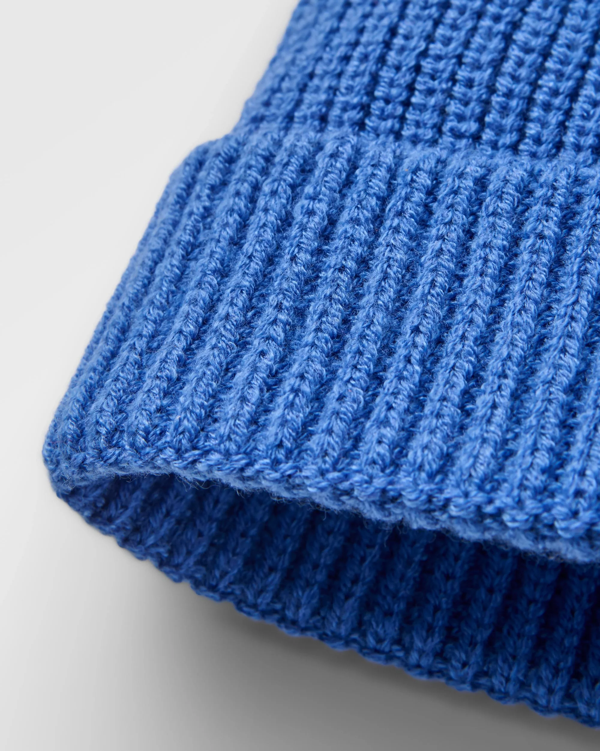 Compass Recycled Beanie - Electric Blue - Image 4