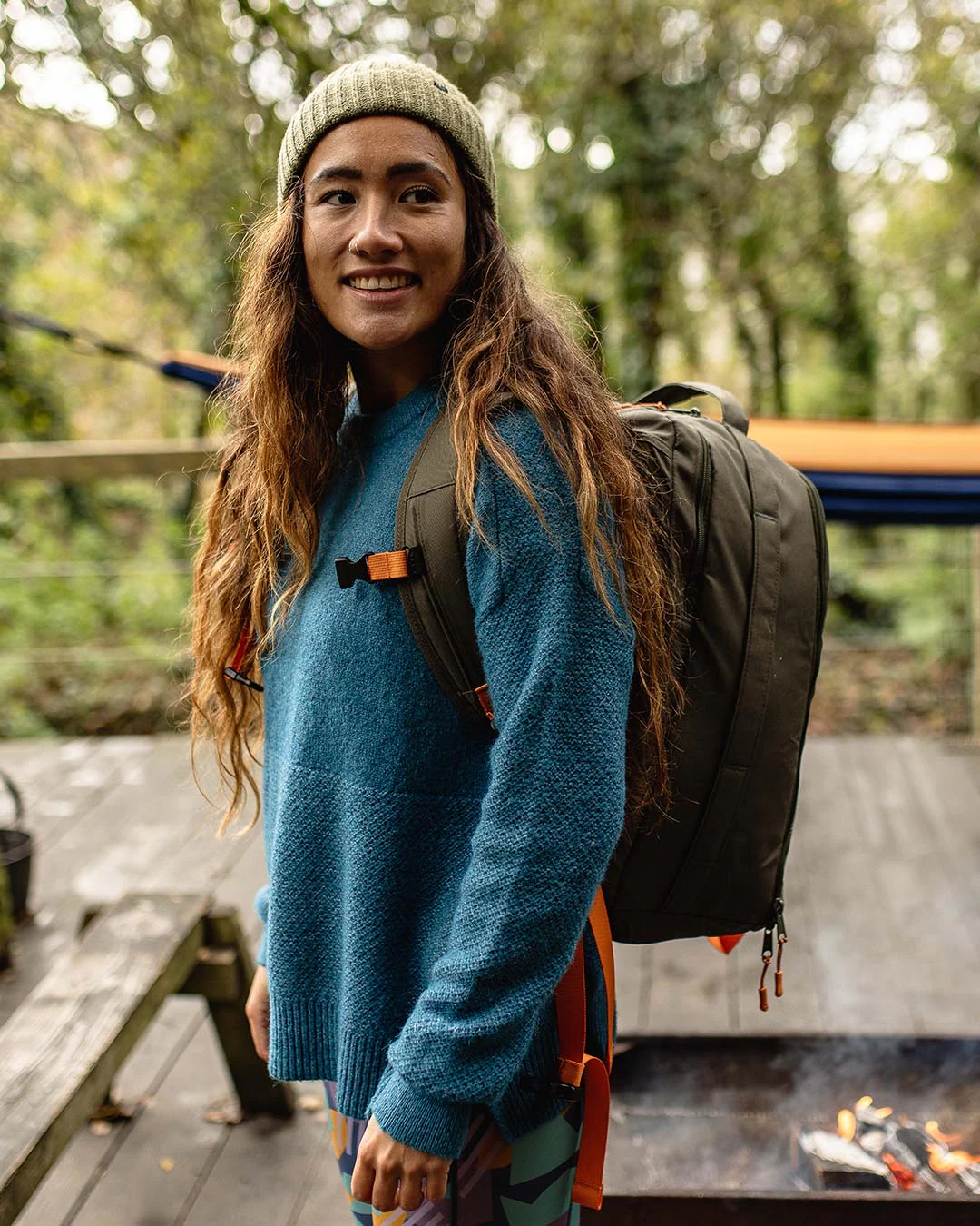 Cove Recycled Knitted Jumper - Dark Denim - Image 5