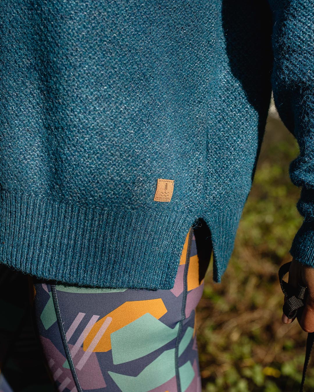 Cove Recycled Knitted Jumper - Dark Denim - Image 6