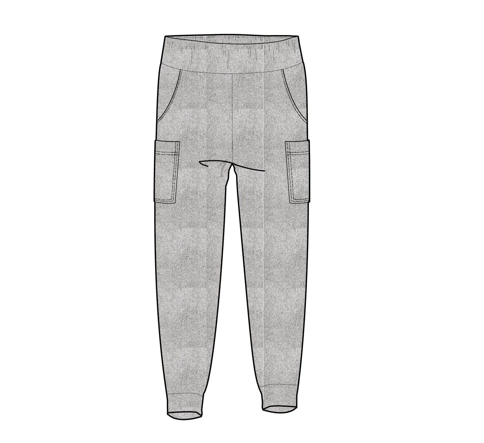 Day Dream Trouser - Grey Marl - Image 6