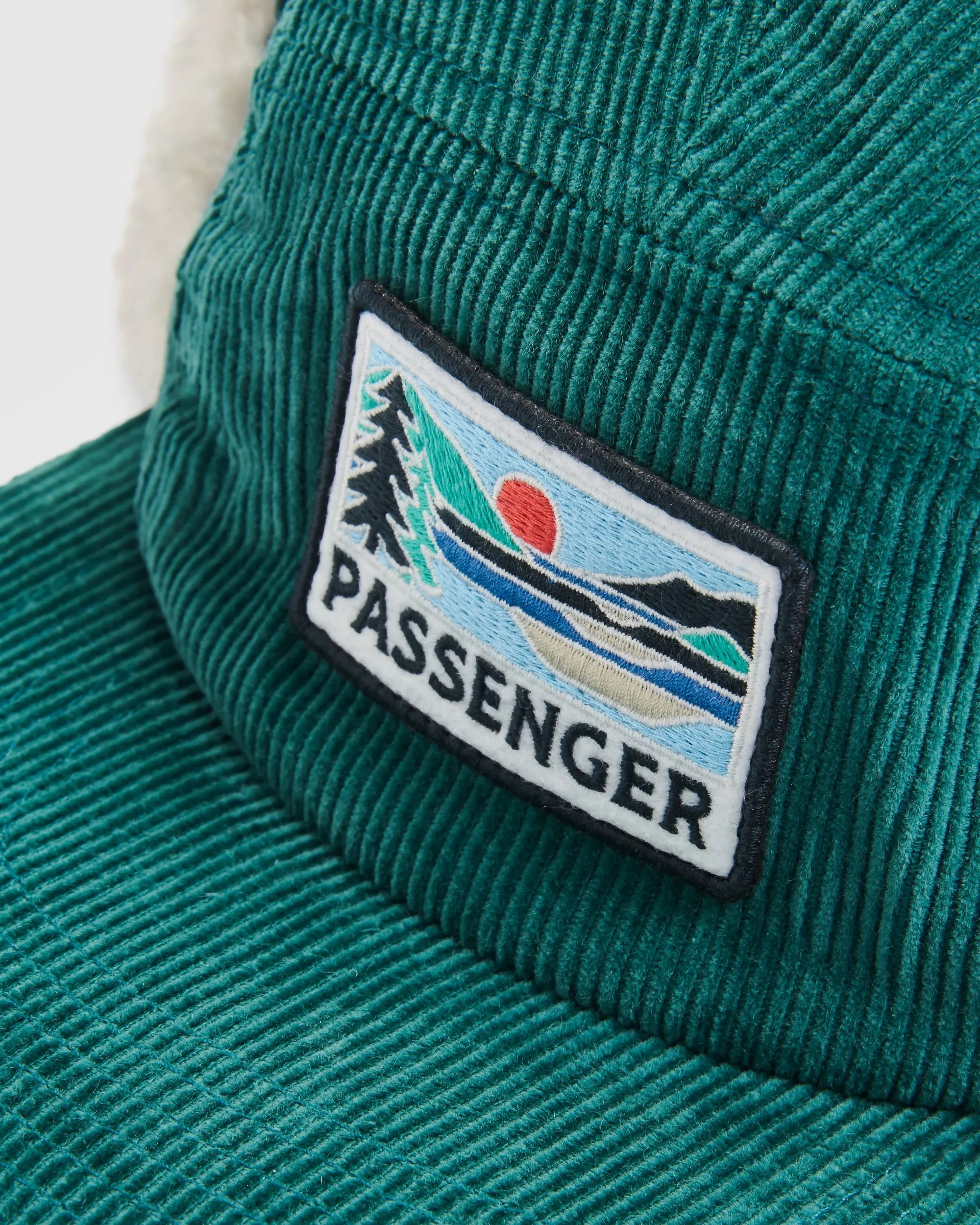 Daytime Recycled Cotton Sherpa Lined Hat - Deep Ocean - Image 4