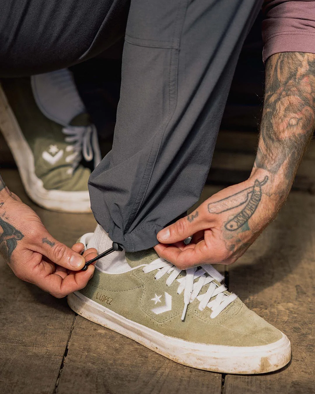 Drift Trouser - Charcoal - Image 7