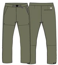 Drift Trouser - Dusty Olive - Image 10