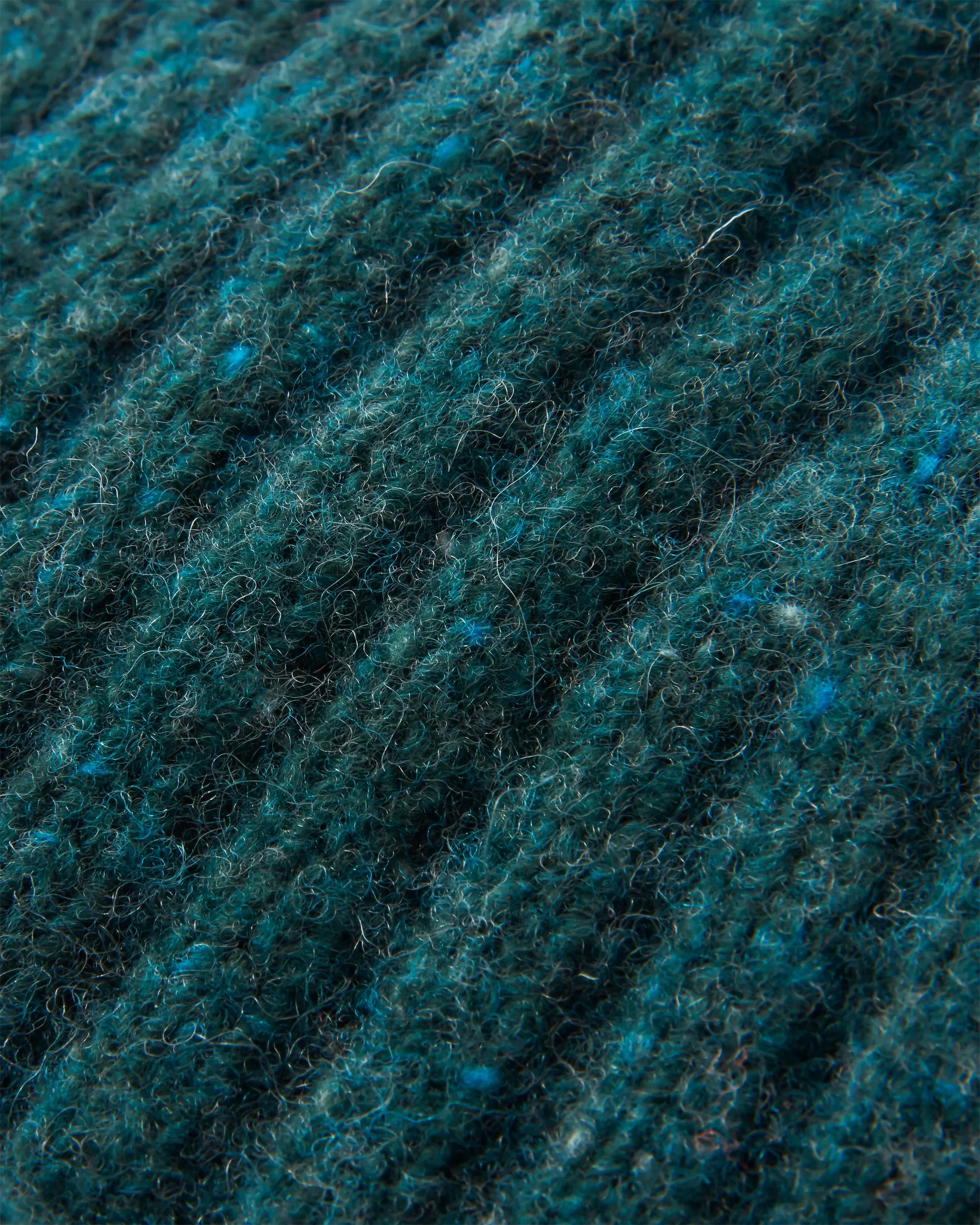 Fisherman Merino Wool Beanie - Fir Tree - Image 5