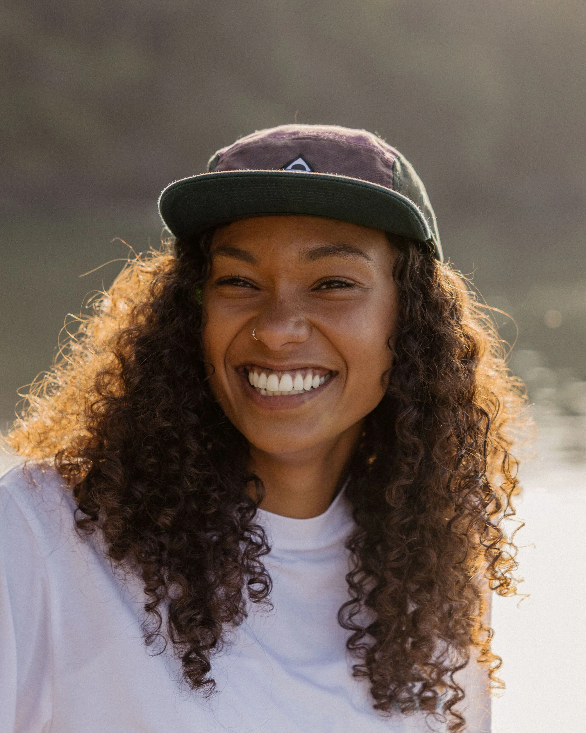 Fixie Recycled 5 Panel Cap - Grape Multi - Image 5