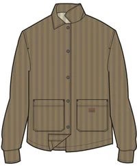 Flint Corduroy Overshirt - Biscuit - Image 8