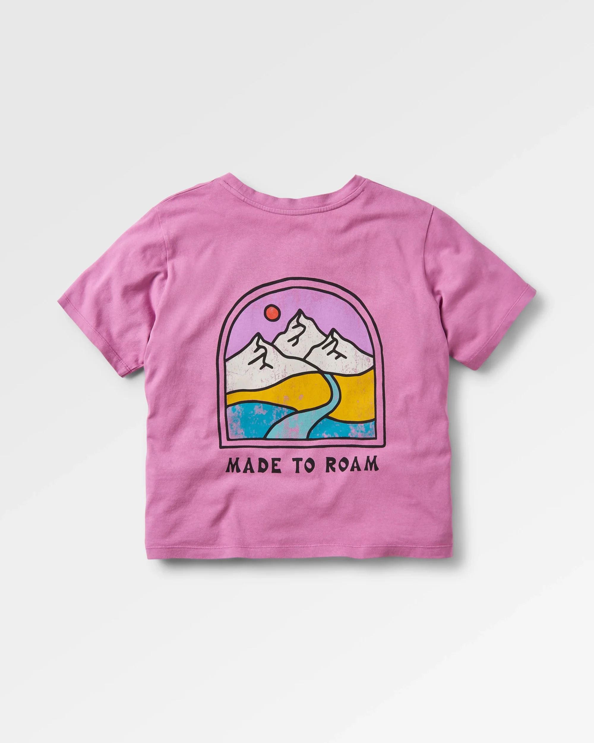 Friday Collective Recycled Cotton T-Shirt - Orchid - Image 5