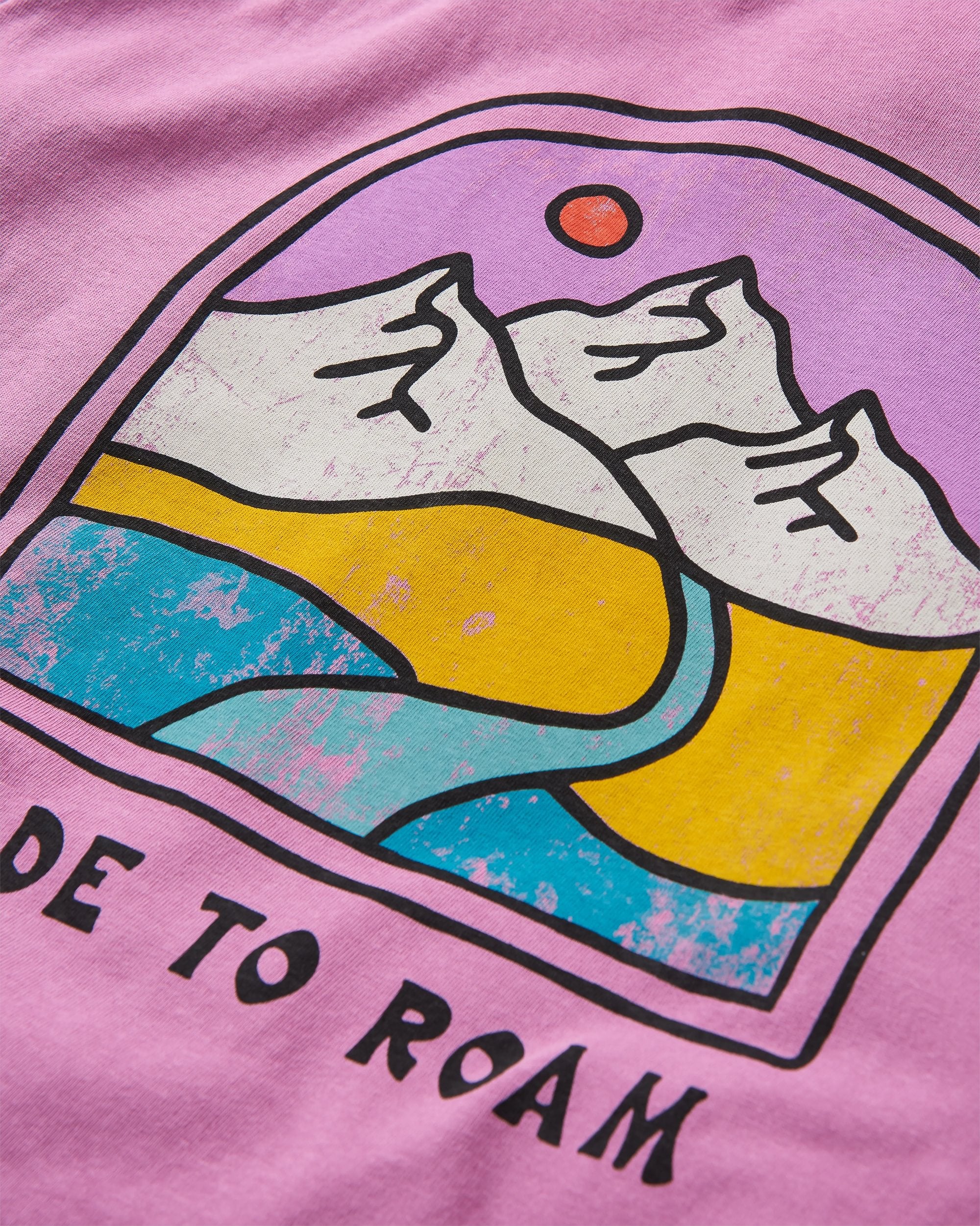 Friday Collective Recycled Cotton T-Shirt - Orchid - Image 6