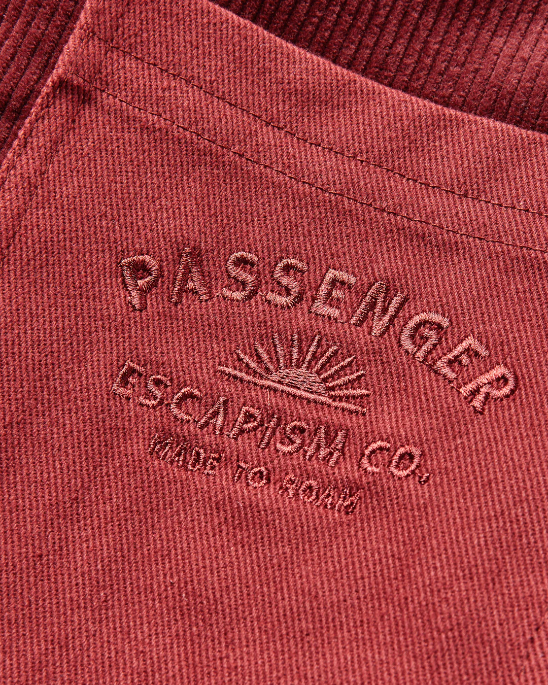 Kodiak Sherpa Lined Cord Overshirt - Russet Brown - Image 14