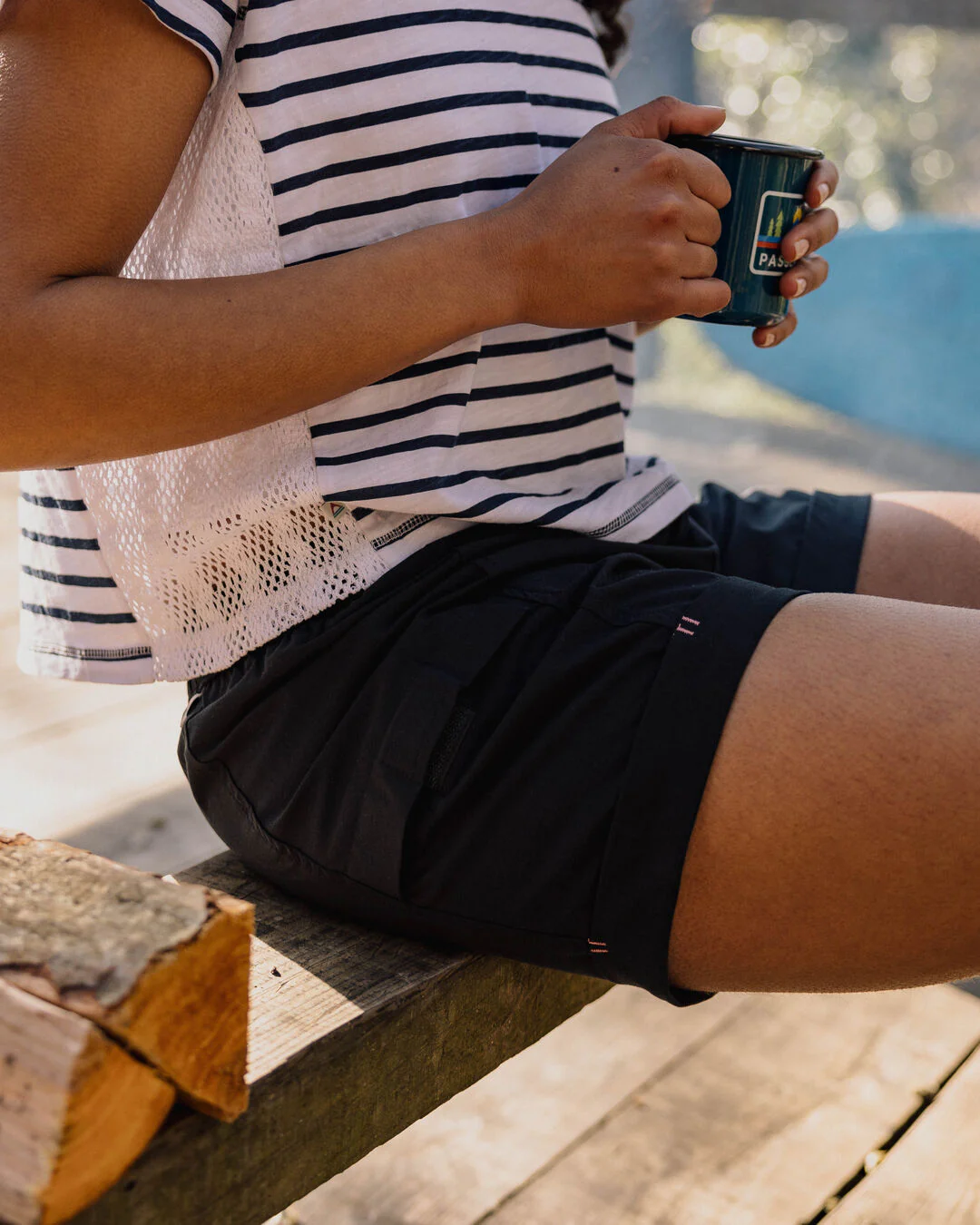 Laura All Purpose Short - True Black - Image 5