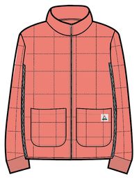 Lorelei Oversized Insulated Jacket - Shell Pink - Image 10