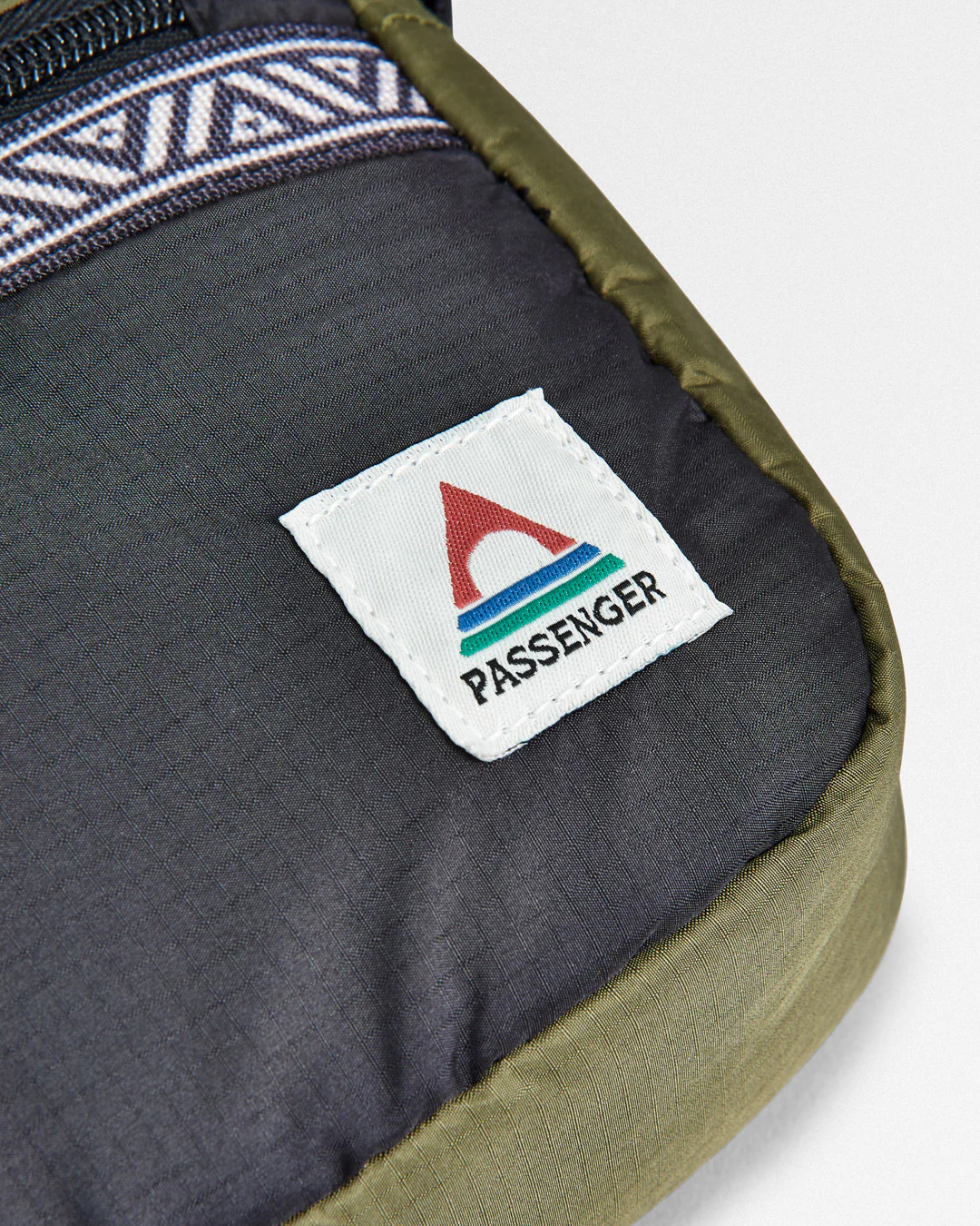 Mainland Recycled Hip Pack - True Black/ Khaki - Image 7