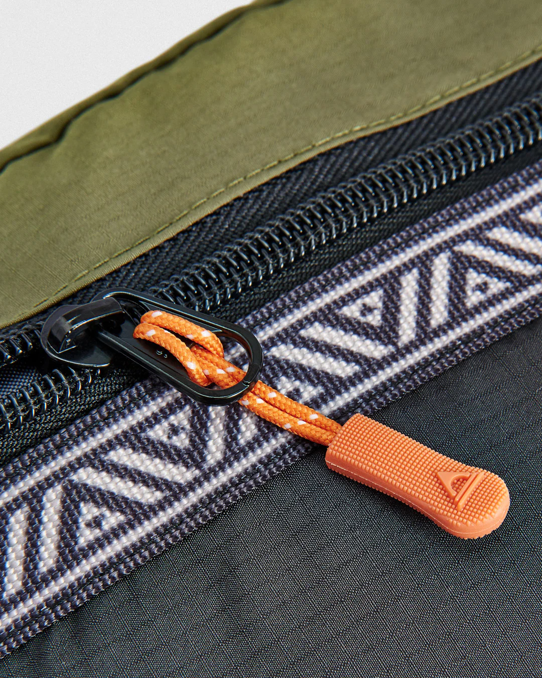 Mainland Recycled Hip Pack - True Black/ Khaki - Image 8