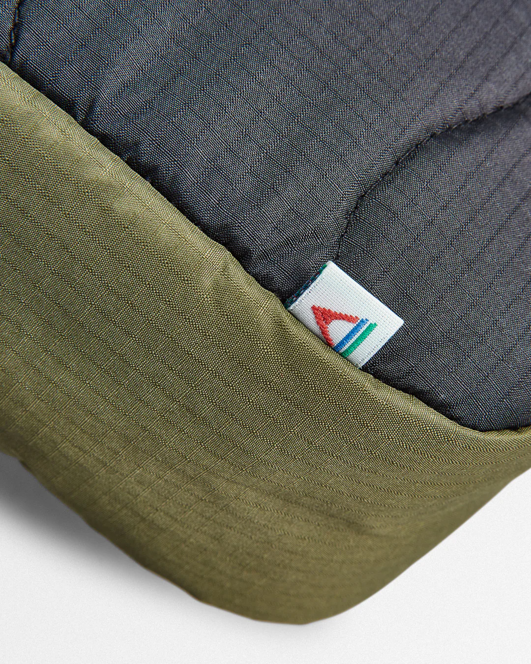 Mainland Recycled Hip Pack - True Black/ Khaki - Image 9