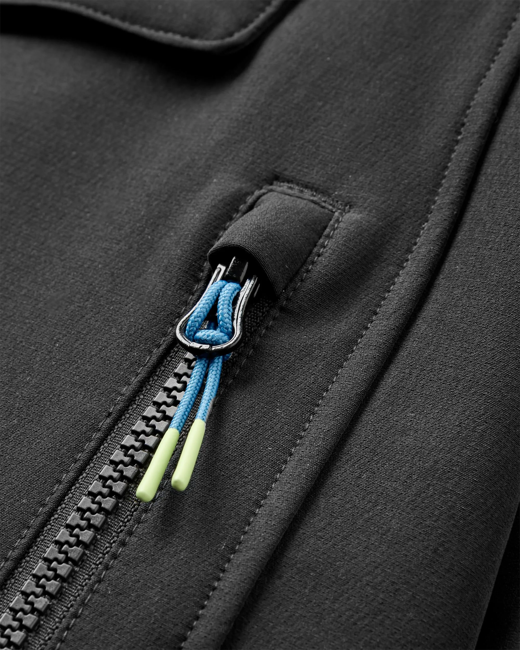 Ocean Recycled Softshell Anorak - Black - Image 6