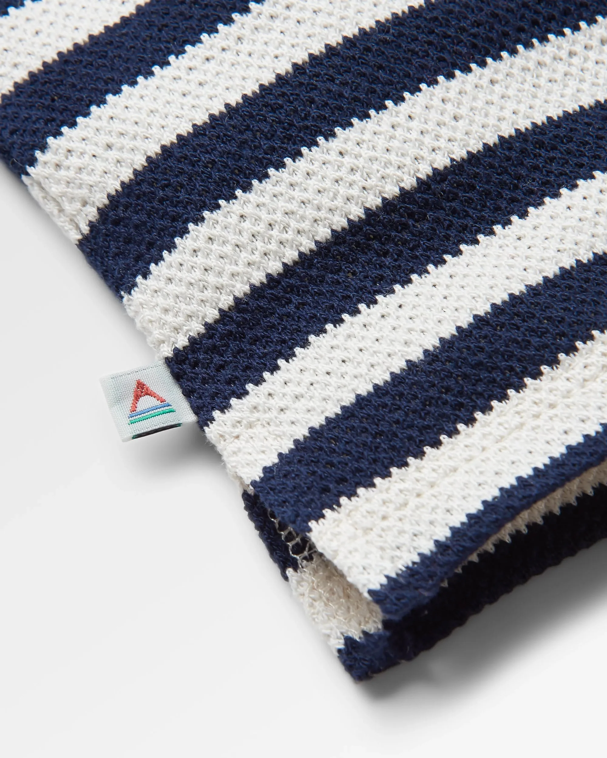 Panorama Striped LS T-Shirt - Deep Navy - Image 11