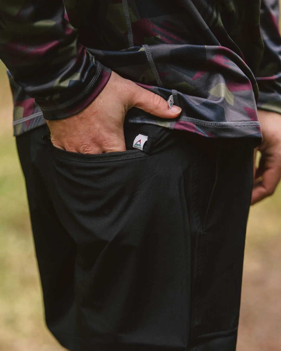 Porto Recycled All Purpose Swim Short - Black - Image 5