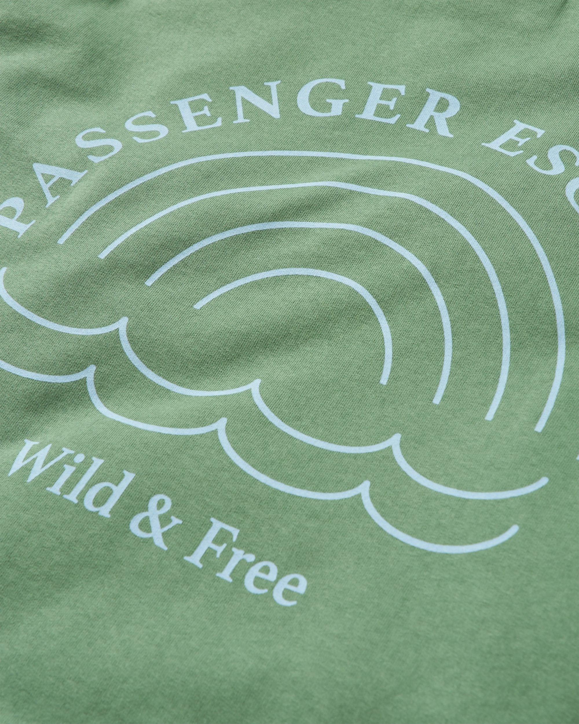 Rainbow Recycled Cotton Oversized Sweatshirt - Dark Ivy - Image 12