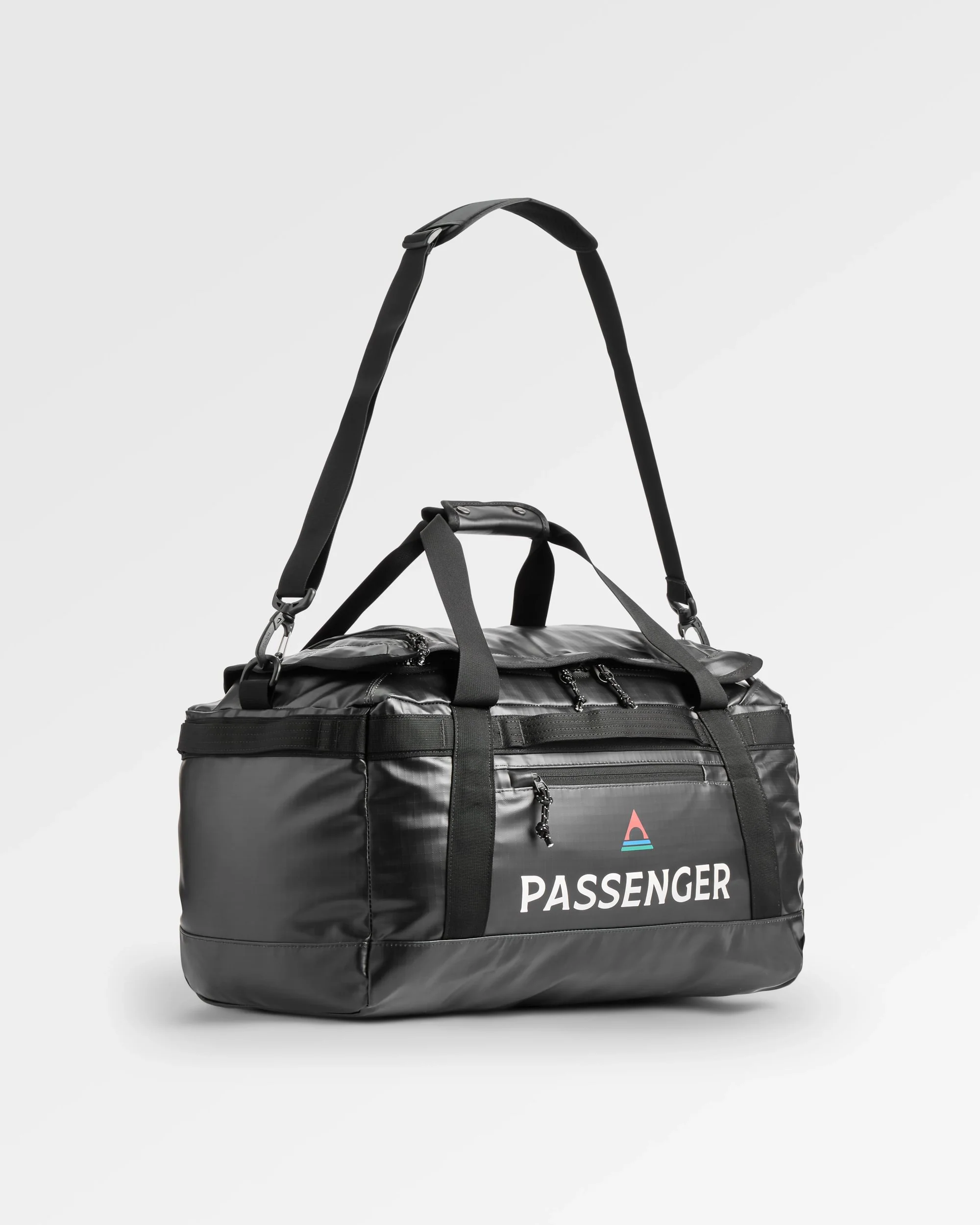 Roamer Recycled 40L Duffel Bag - Phantom Black - Image 3