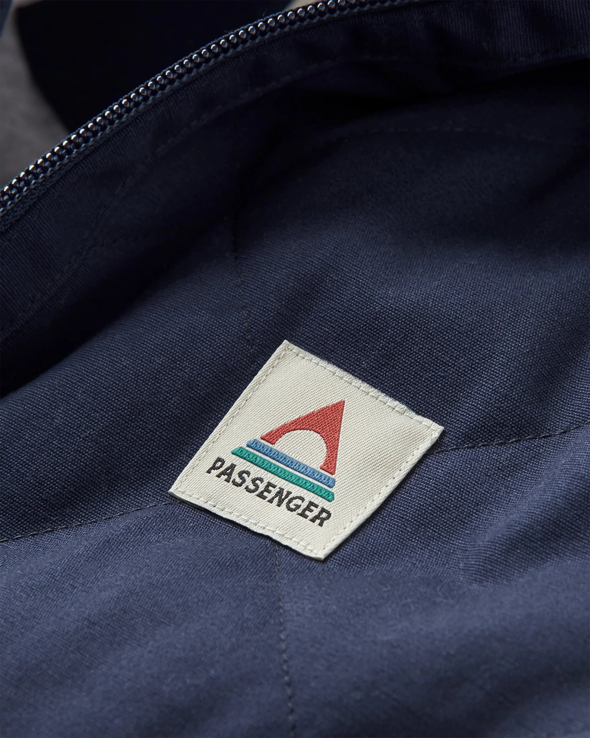 Sefton Recycled Deep-Pile Sherpa Full Zip Fleece - Abstract Mountain Blue Steel - Image 6