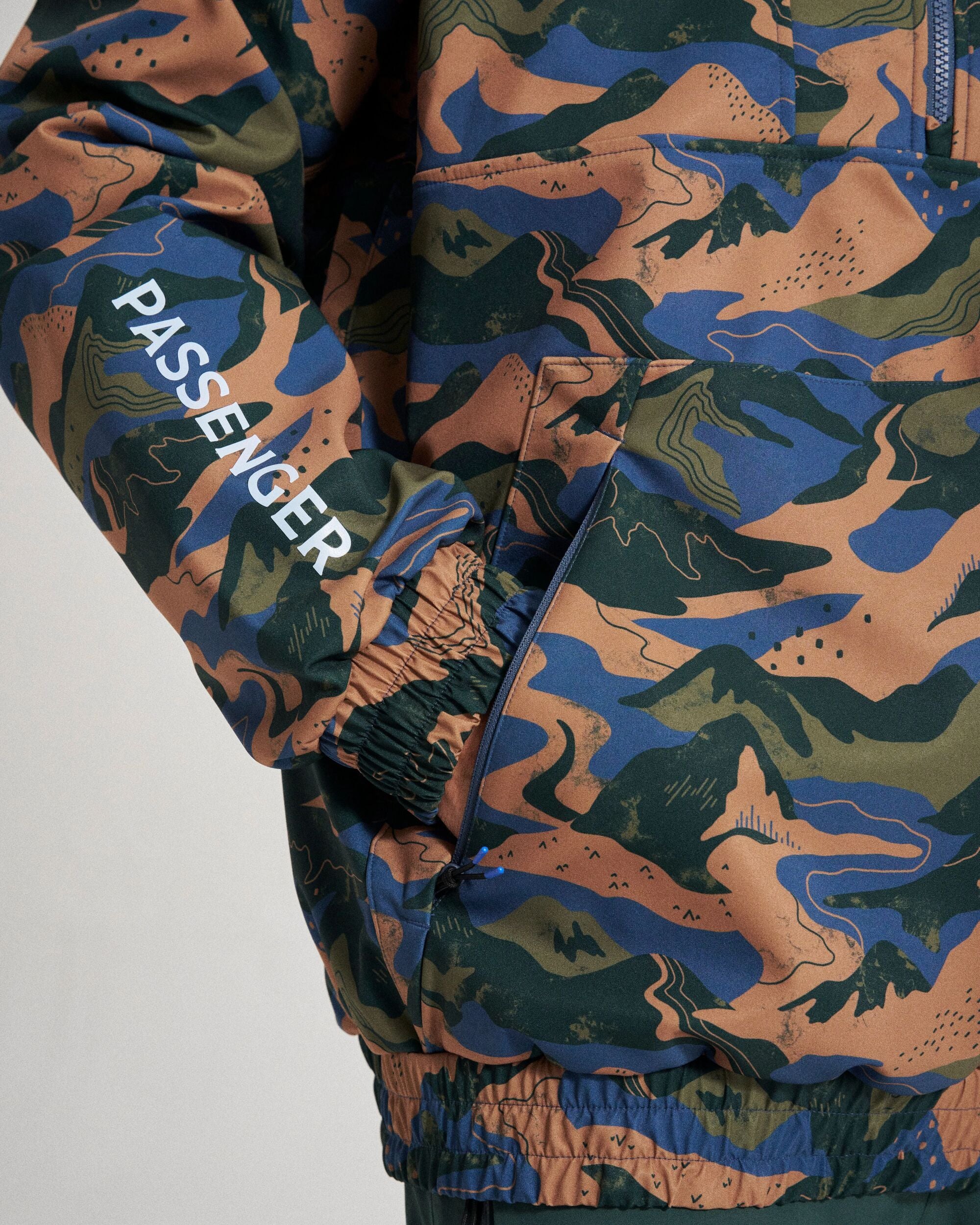 Snowscape Men's Snow 2L Softshell Pullover - Adventure Dark Fern - Image 11