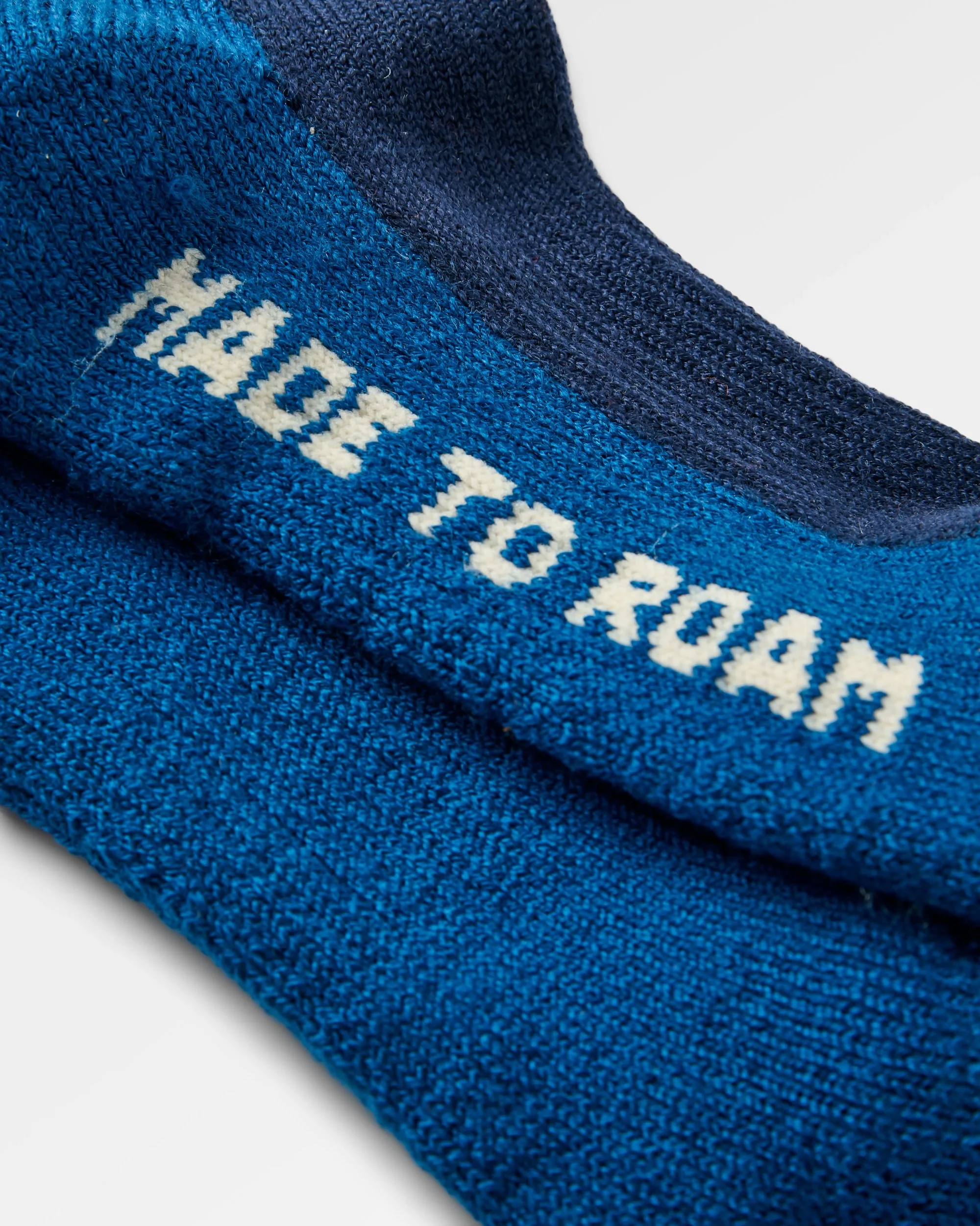 Snowscape Merino Wool Socks - Rich Navy - Image 7