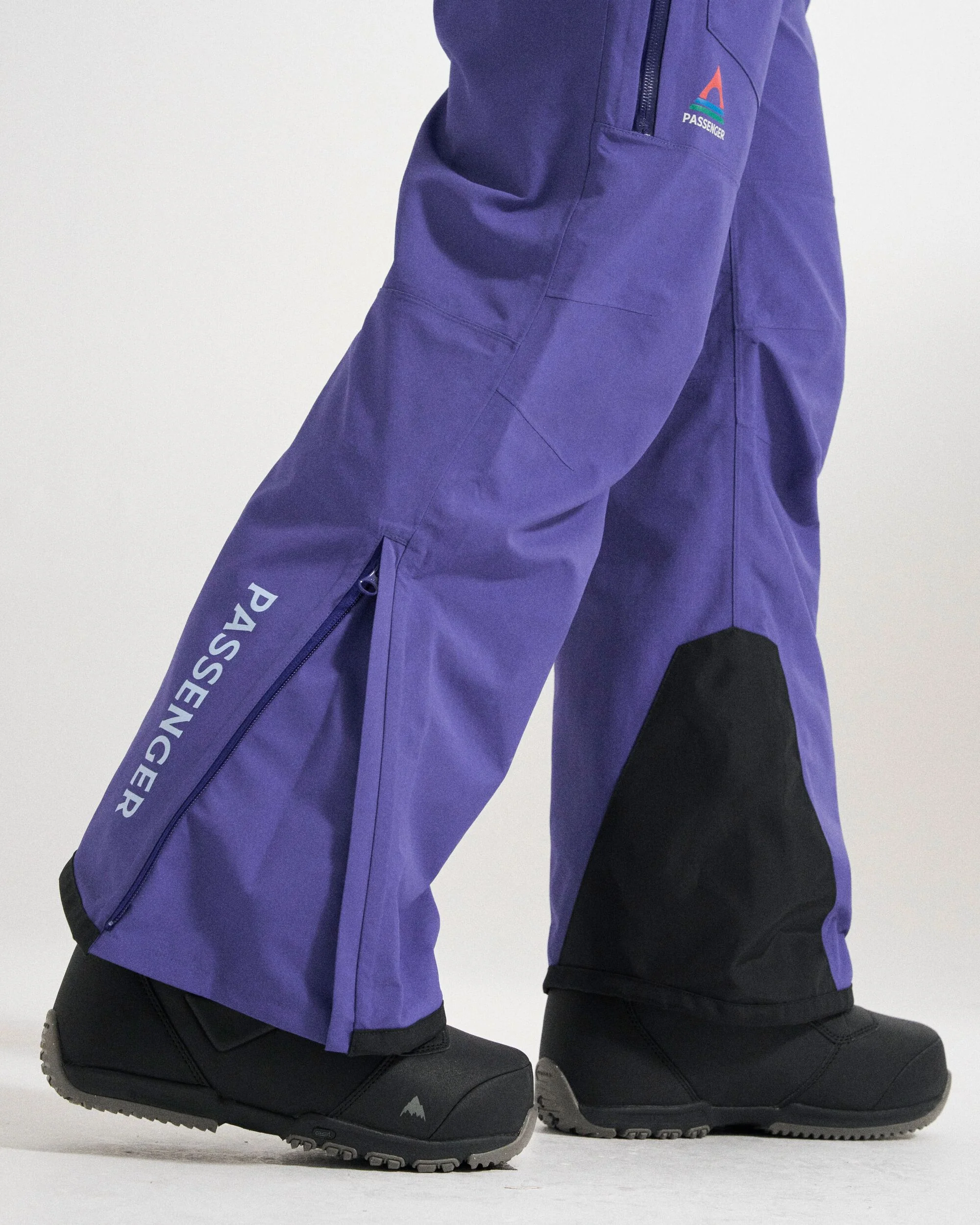 Snowscape Women's Snow Bibpant - Purple Indigo - Image 11