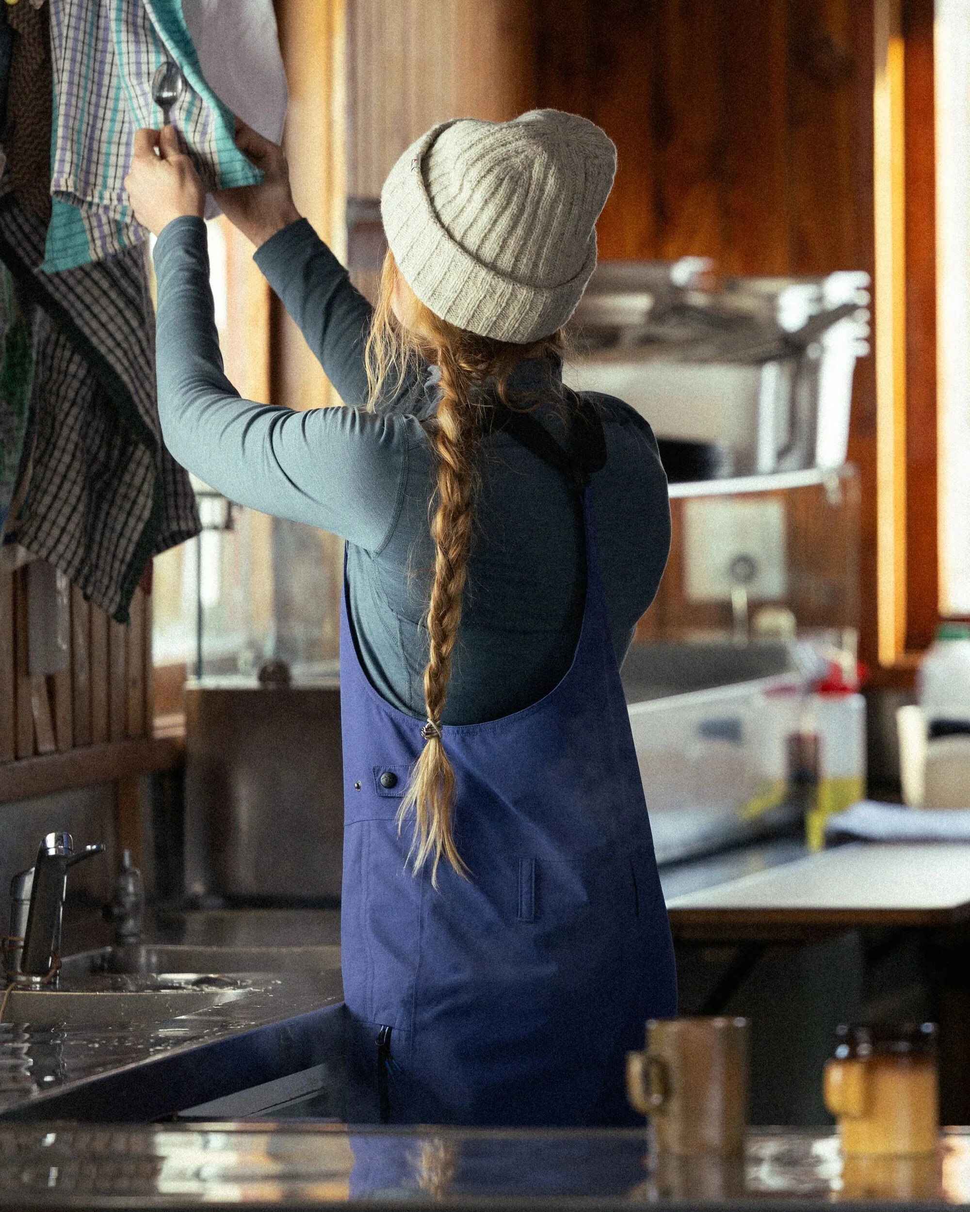 Snowscape Women's Snow Bibpant - Purple Indigo - Image 6