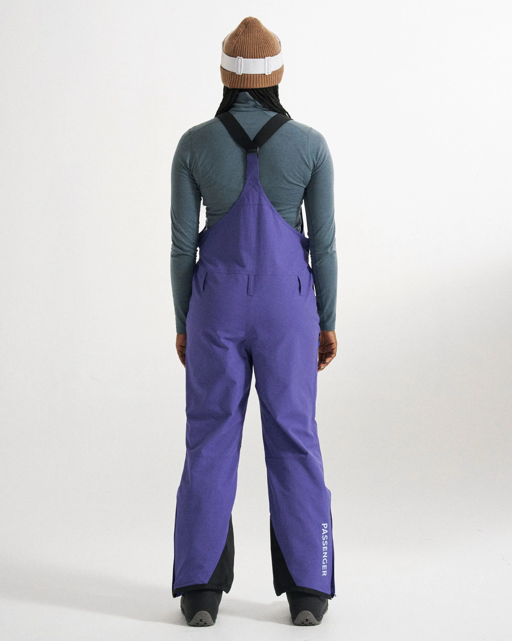 Snowscape Women's Snow Bibpant - Purple Indigo - Image 7