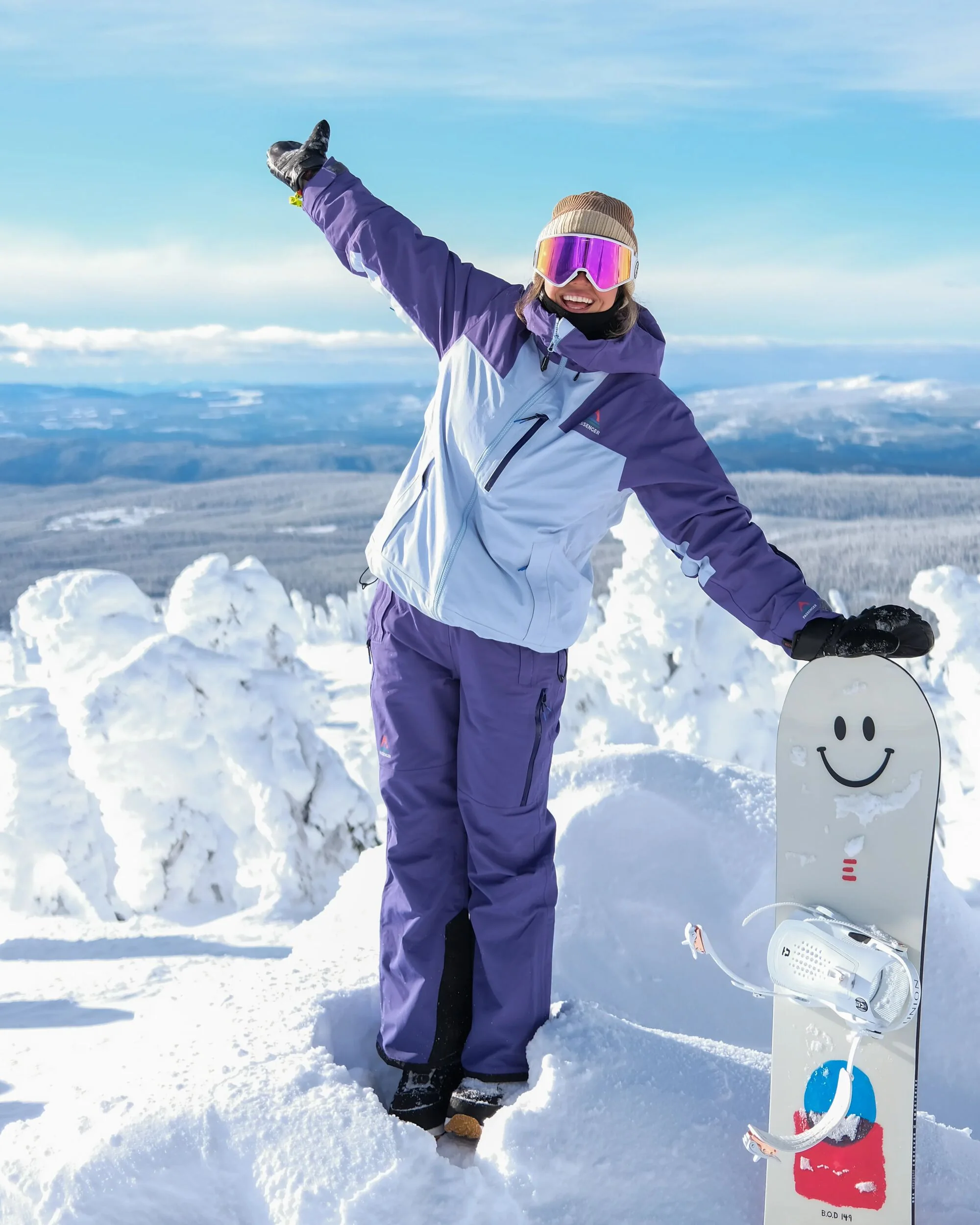 Snowscape Women's Snow Pant - Purple Indigo - Image 3