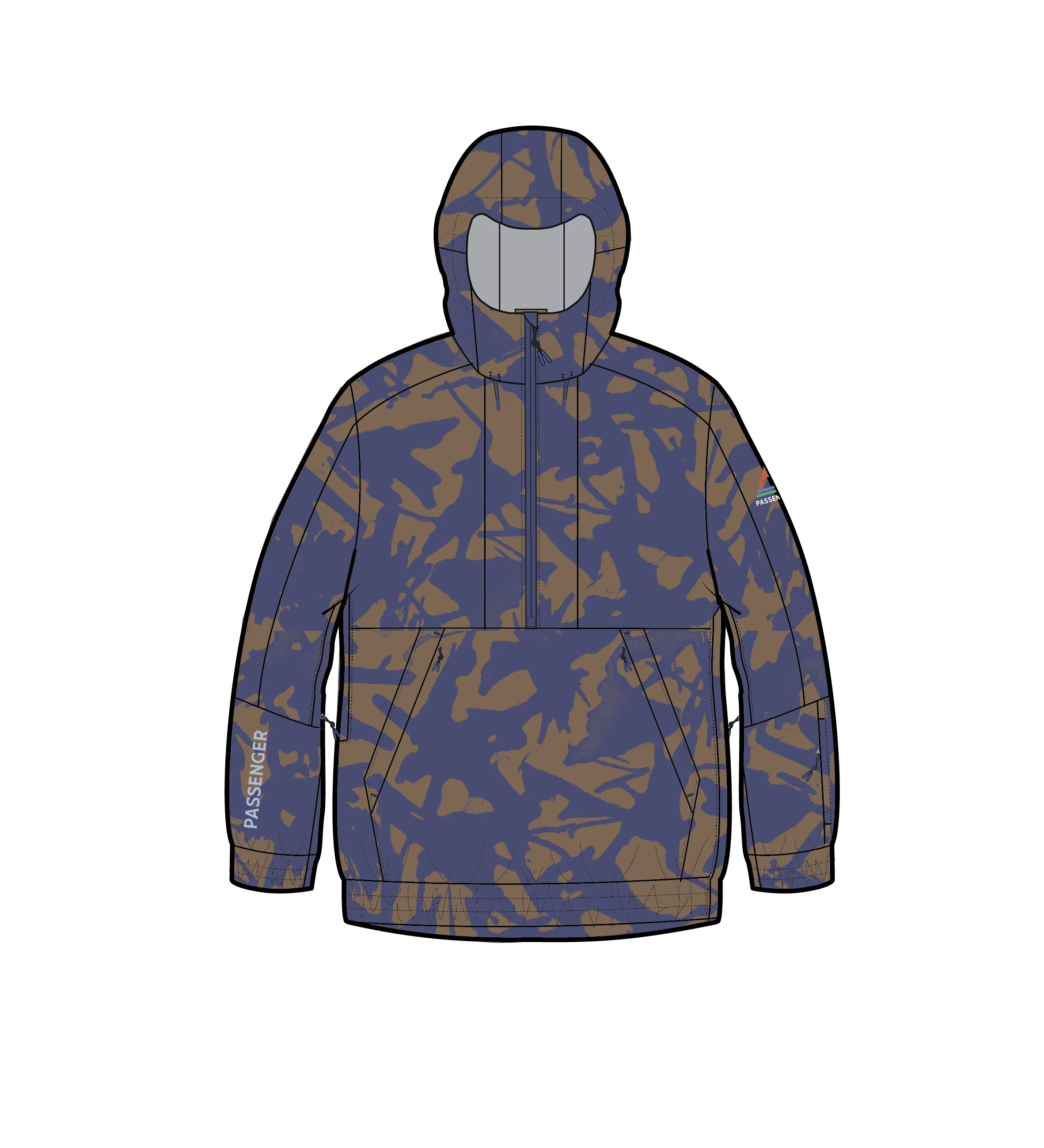 Snowscape Women's Snow 2L Softshell Pullover - Frost Toffee - Image 12