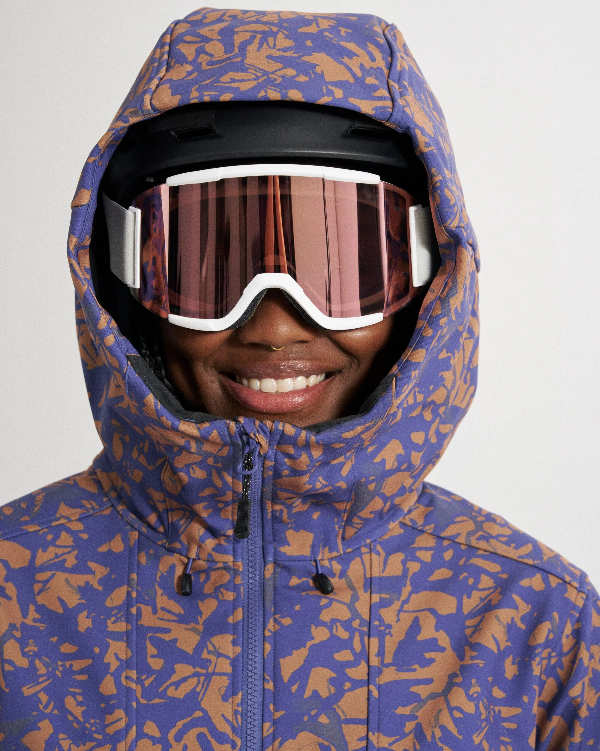 Snowscape Women's Snow 2L Softshell Pullover - Frost Toffee - Image 9