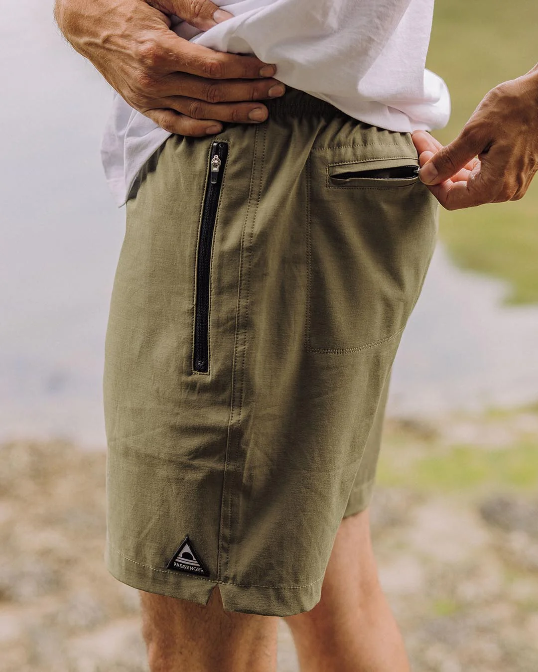 Traveller All Purpose Shorts - Khaki - Image 3